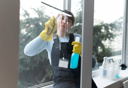 Nettoyage de vitres intérieures et extérieures à Allouville-Bellefosse